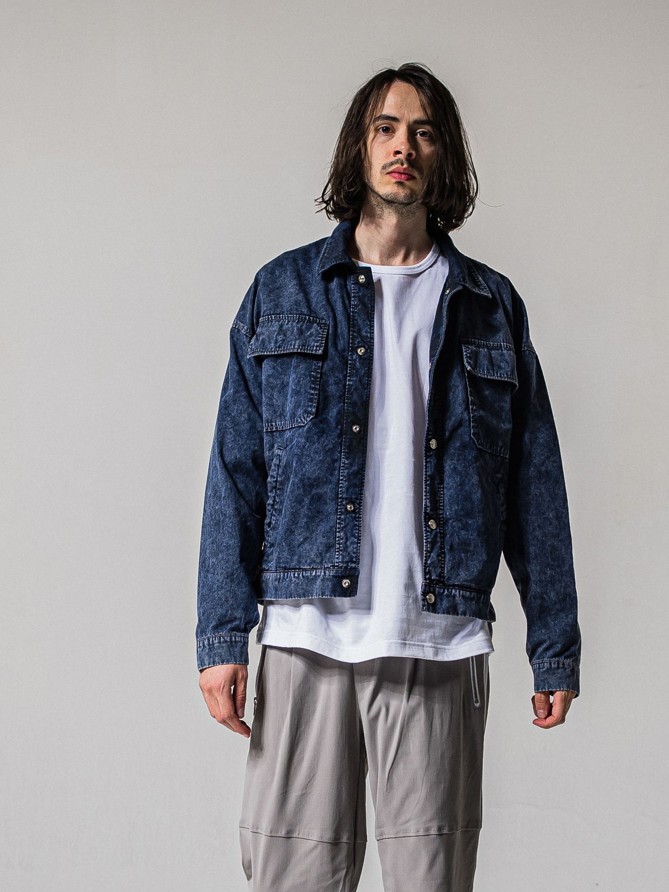 【予約品 11月16日(日) 締切】FIELD SHIRT JK / ミリタリーシャツジャケット / ブラック