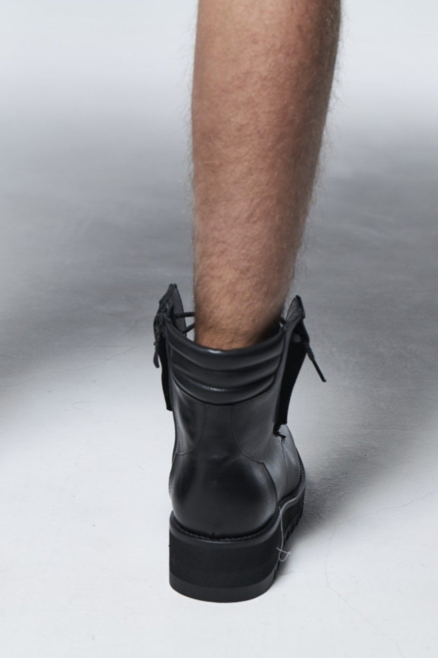《予約品》 LaceUpBoots / ブラック 【kiryuyrik】 2023年3月以降入荷予定