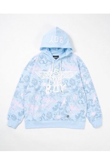 EAGLE PATTERN PARKA / BLUE 【BOY LONDON】