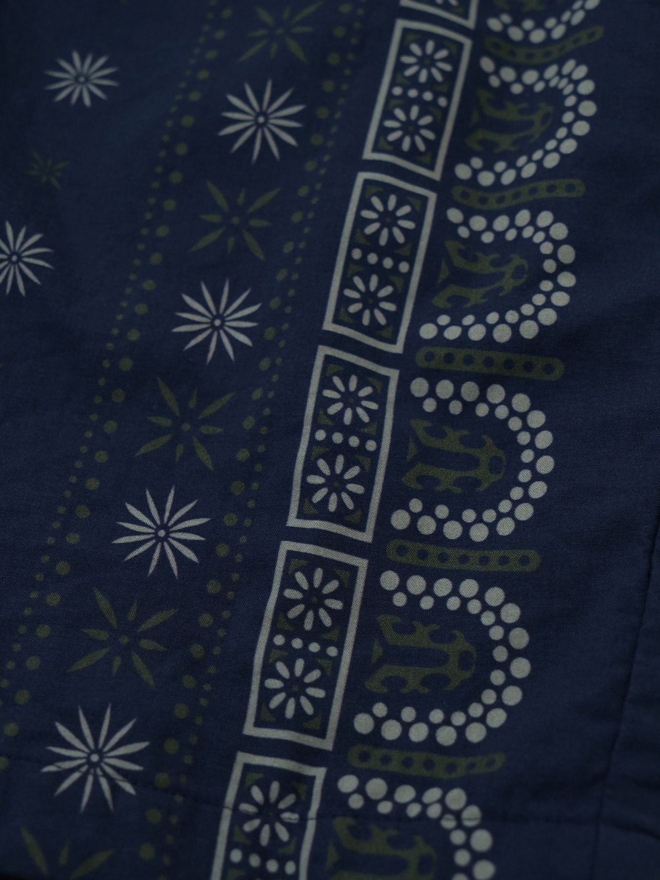 【予約品 2月1日(日) 締切】VINTAGEBANDANA SHORTS / ヴィンテージバンダナ柄 ショーツ / ネイビー