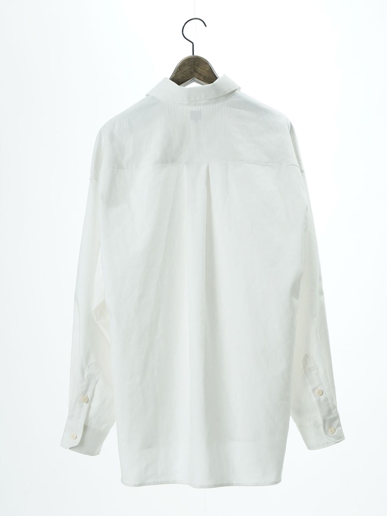 【予約品 11月23日(日) 締切】MINIMALPULLOVER / プルオーバーシャツ / WHITE