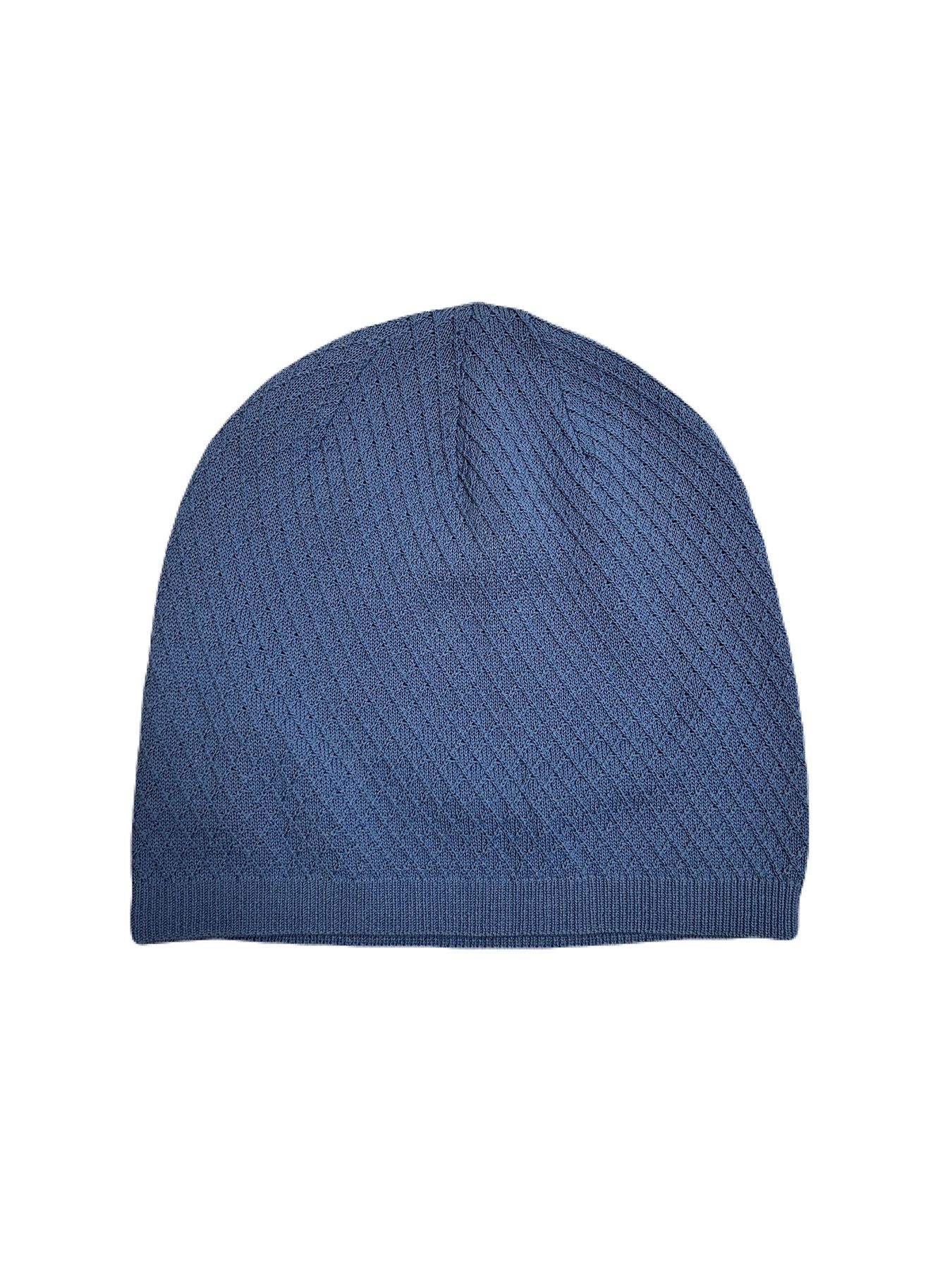 【予約品 8月10日(日) 締切 】KNIT CAP / ニットキャップ / ブルー