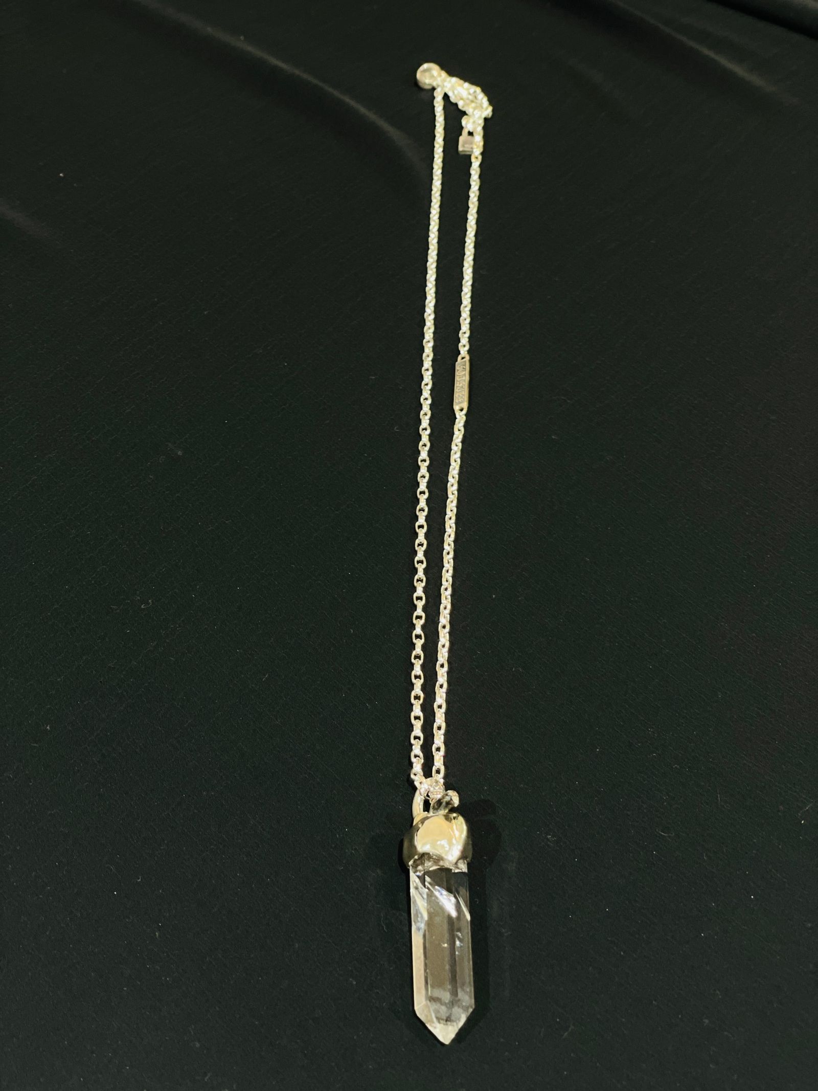 One off CHAIN NECKLACE [QUARTZ] with EAGLE / 限定商品 クオーツ チェーンネックレス・イーグル