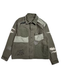 《予約品8月31日 23時55分締め》 DAMAGE COVERALL / カバーオール / カーキ 【roarguns 】 2024年2月入荷予定