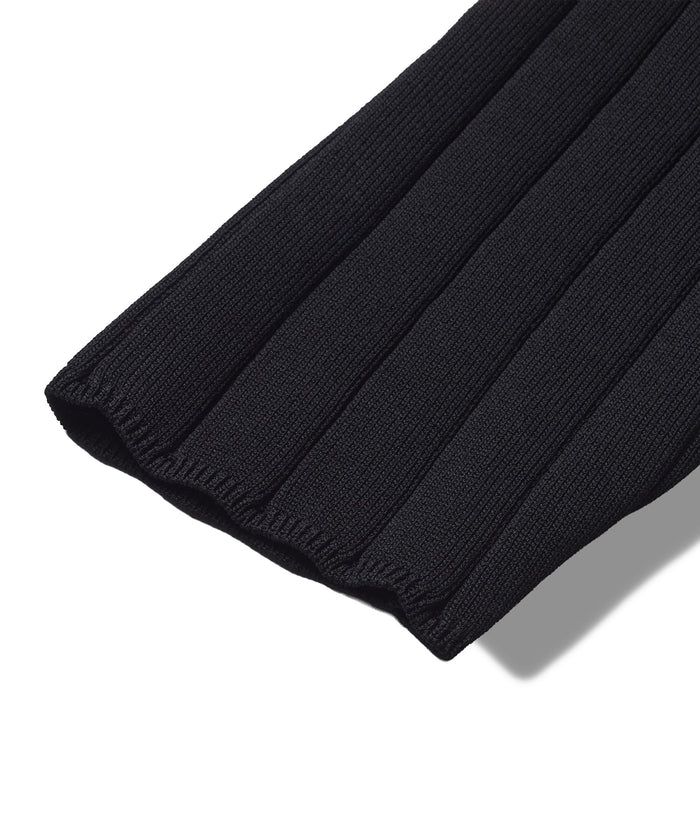 スタッズニットプルオーバー BLACK【NO ID.】