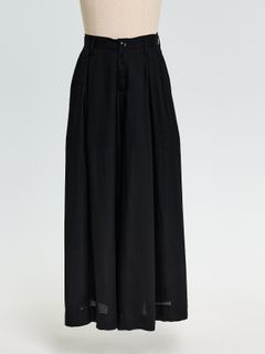 【予約品 10月26日(日) 締切】Drape Slacks / ドレープスラックス / ブラック