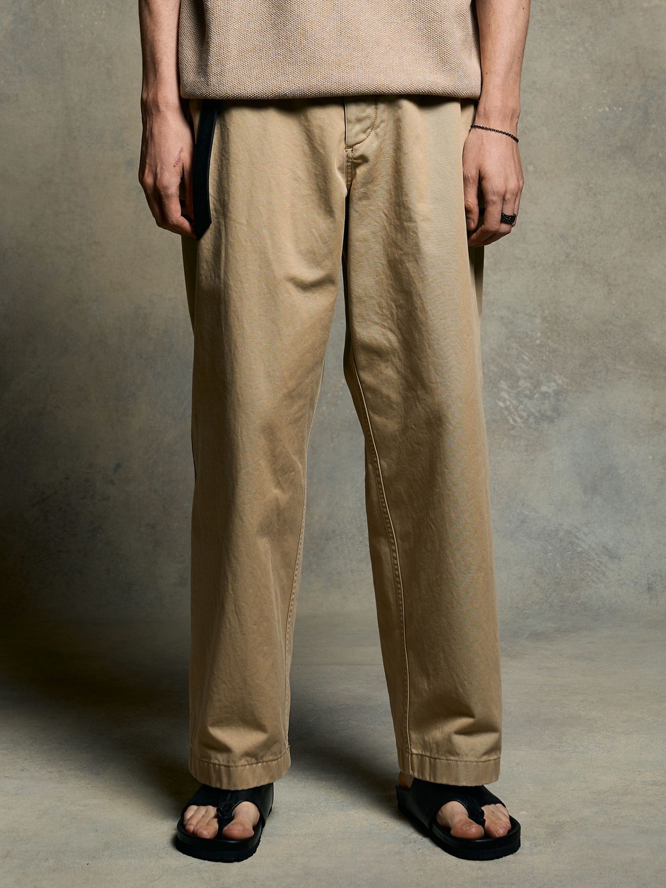 【予約品 9月23日(火) 締切】vintage chino trousers / ヴィンテージチノトラウザーズ / ベージュ