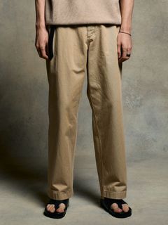 【予約品 9月23日(火) 締切】vintage chino trousers / ヴィンテージチノトラウザーズ / ベージュ