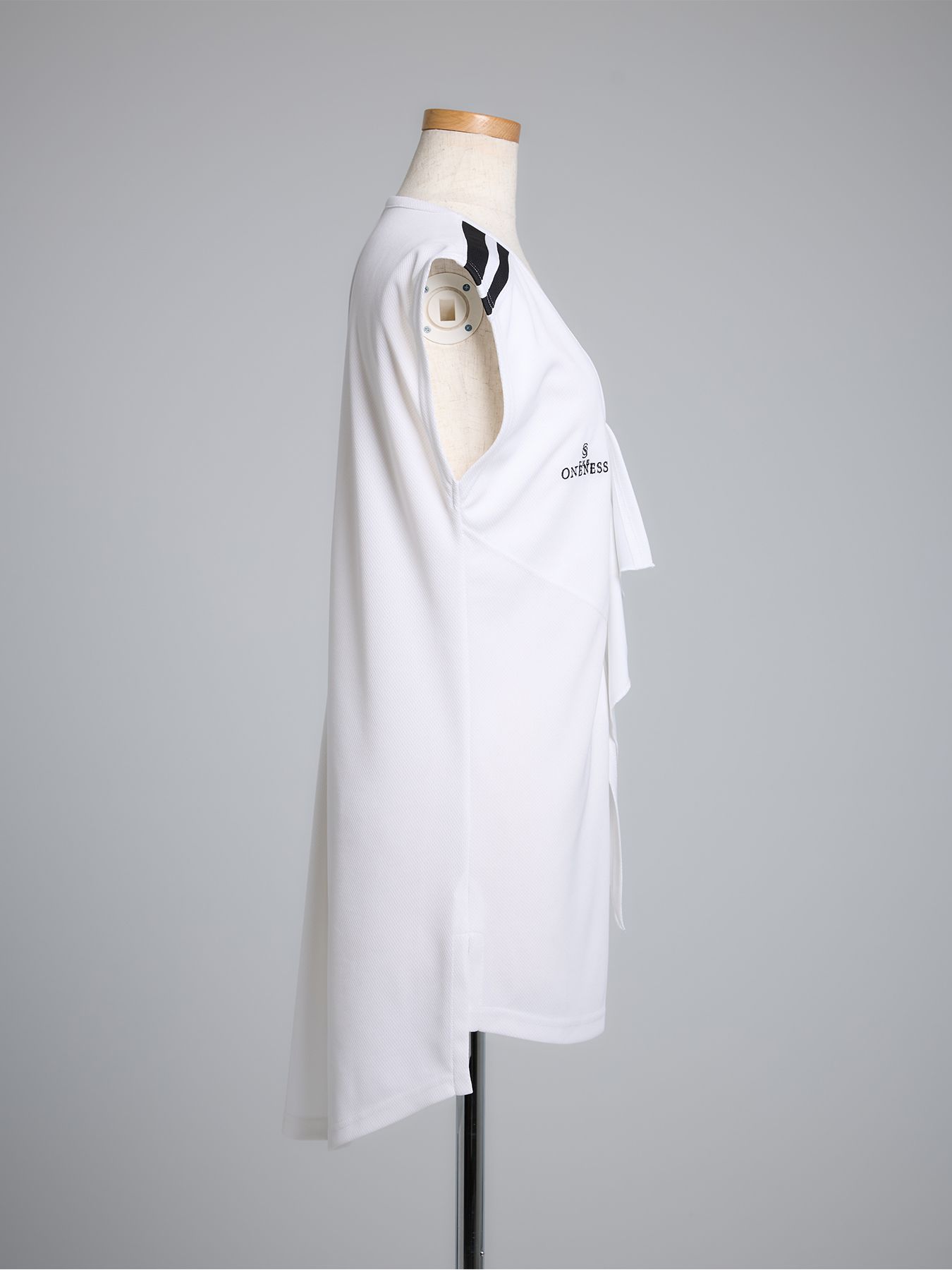 【予約品 5月18日(日) 締切】Frill French Sleeve T-Shirt / フリルフレンチスリーブTシャツ / ホワイト
