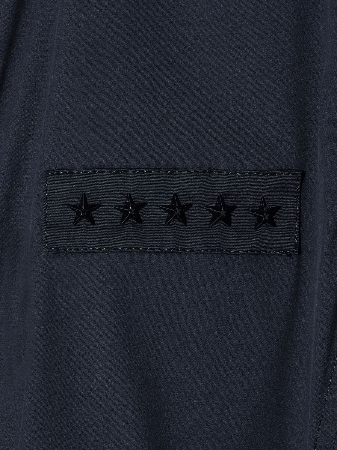 【予約品】 SWITCHBLADE x nude:masahiko maruyama INLAID CROSS LONG SHIRT / ロングシャツ / BLACK / 即納
