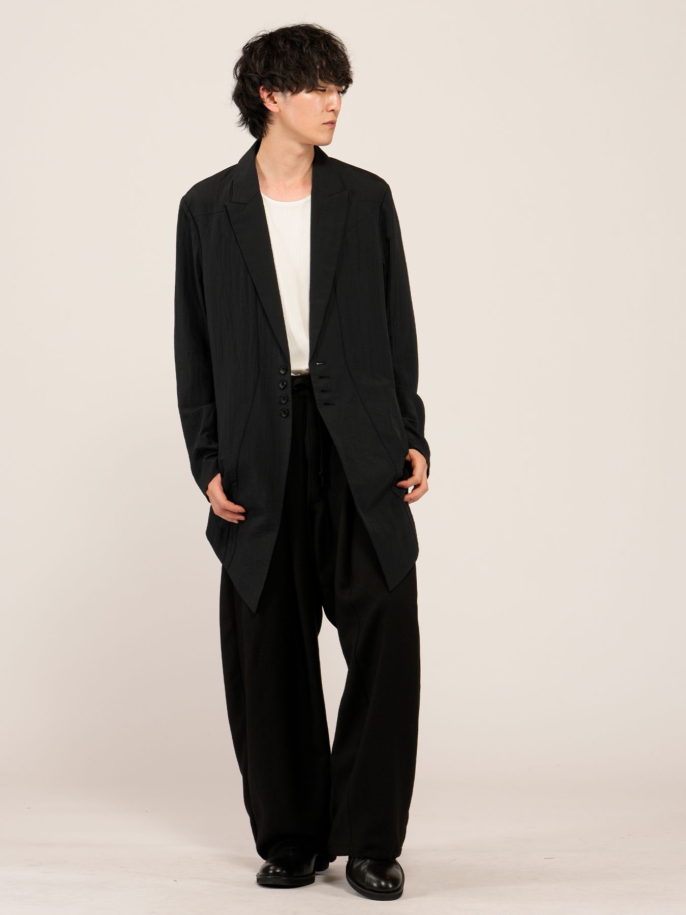 マルチシーム4B-ロングJKT / ブラック【NO ID.】