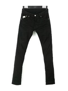 【予約品 9月27日(日) 締切】11oz オーガニックコットン ストレッチデニム タイトストレート / TIGHT JOE / BLACK