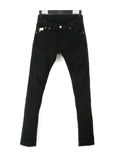 【予約品 9月27日(日) 締切】11oz オーガニックコットン ストレッチデニム タイトストレート / TIGHT JOE / BLACK
