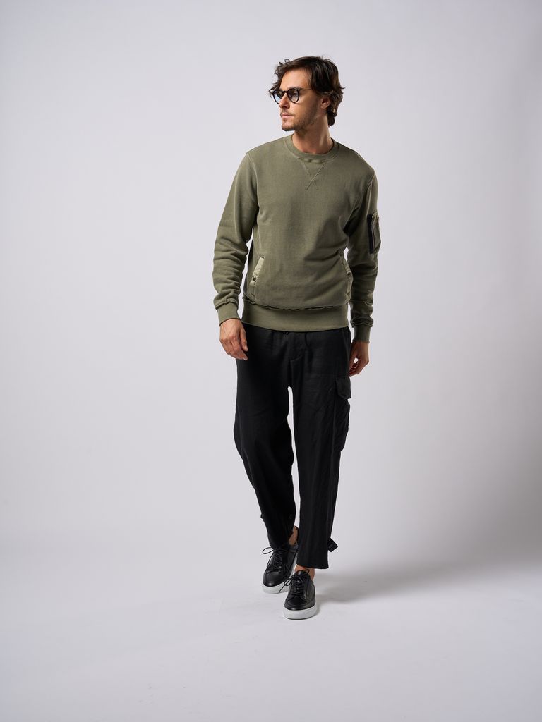 wjk - 【予約品9月19日 10時締め】 MA-1 sweatshirt / プル wjk - 【予約品9月19日 10時締め】 MA-1 sweatshirt / プル