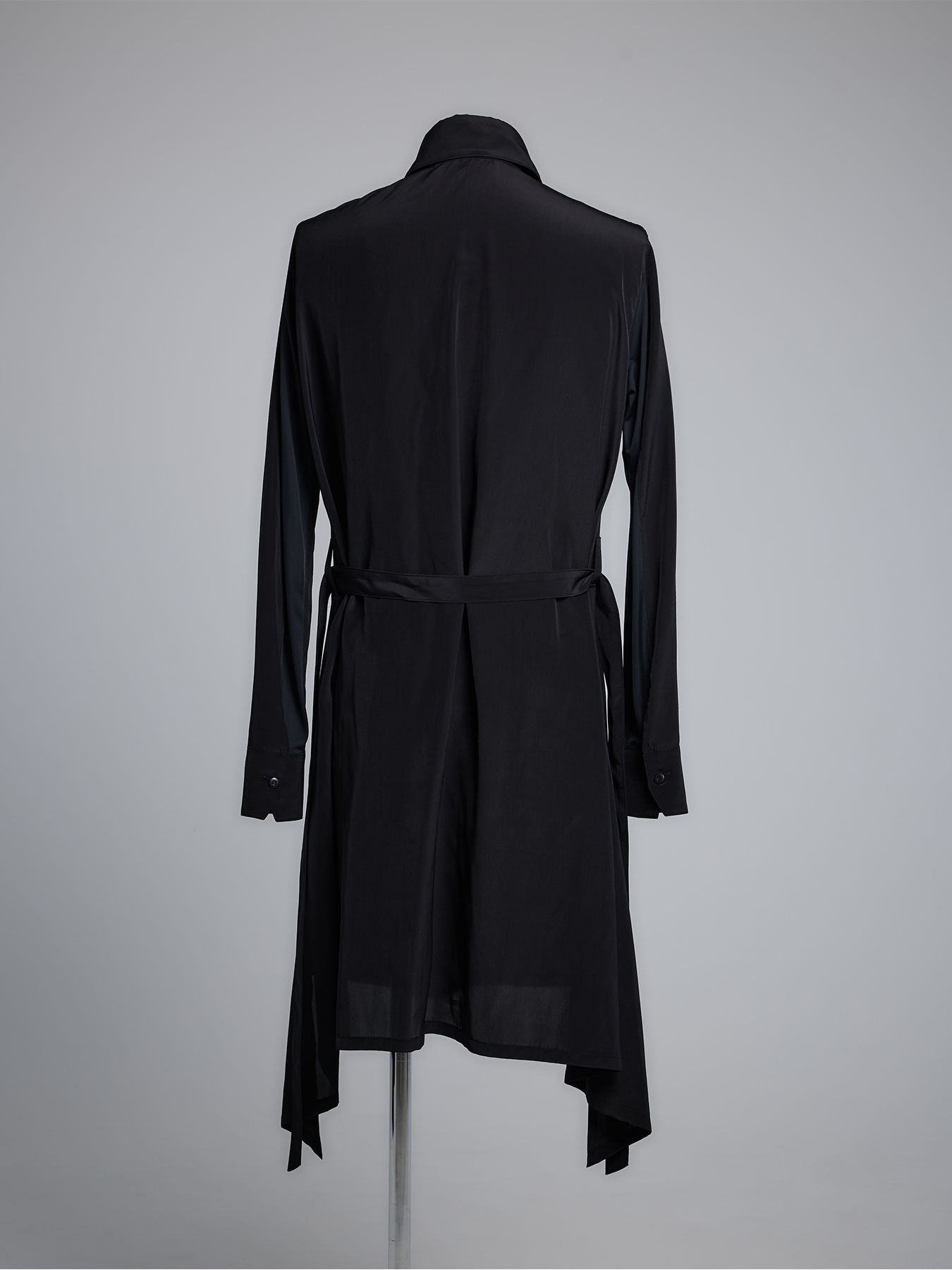 【予約品 5月18日(日) 締切】Pin Tuck Flare Shirt / ピンタックフレアシャツ / ブラック