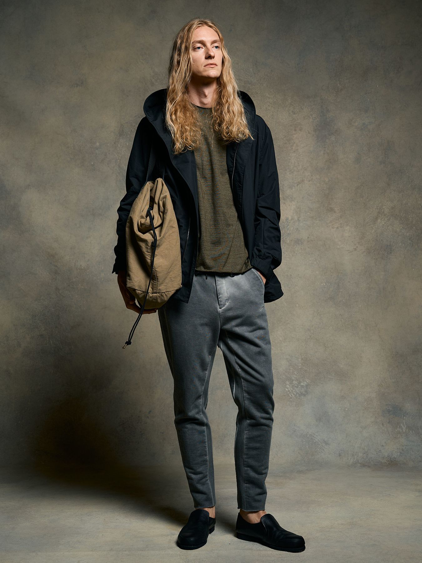 【予約品 9月23日(火) 締切】vintage loose pin-tuck S/S / ヴィンテージ ルーズピンタック ショートスリーブ / カーキ