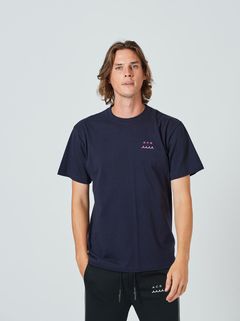 muta Outline Logo Tee / ネイビー 【Acanthus×muta】