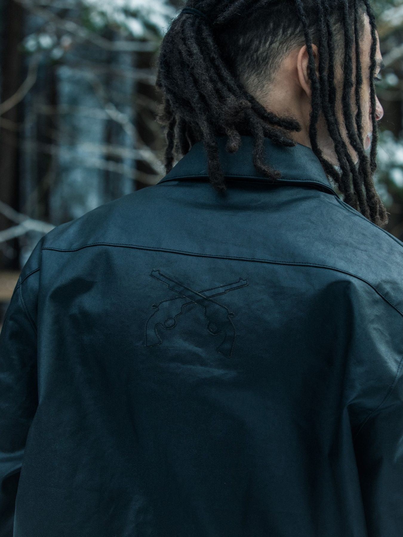 【予約品 3月9日(月) 18:00 締切】O.WASH COATING JKT / ワンウォッシュ コーティング チノクロス ジップブルゾン / ブラック