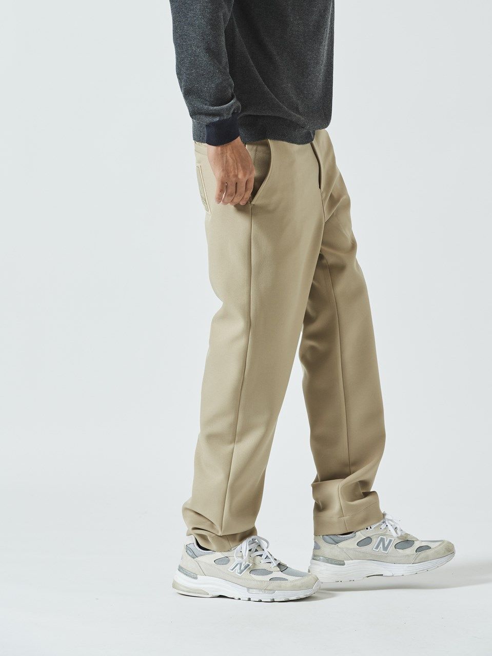 (予約品) muta Relax Fit Pant / リラックスパンツ/ ベージュ 【Acanthus×muta】 10月上旬頃入荷予定