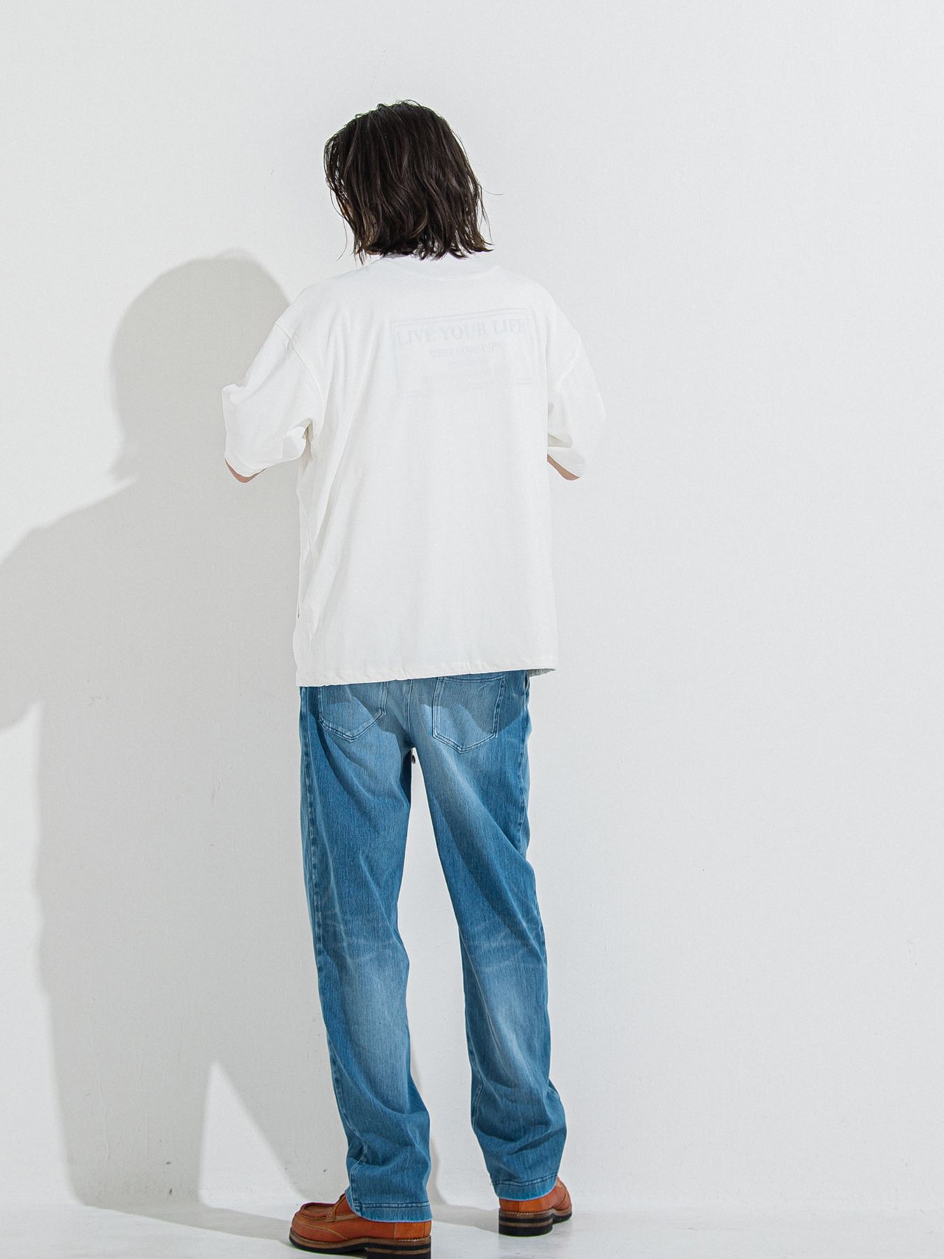 【予約品 】NYLON HALF COACH JACKET / ナイロンハーフコーチジャケット / ホワイト
