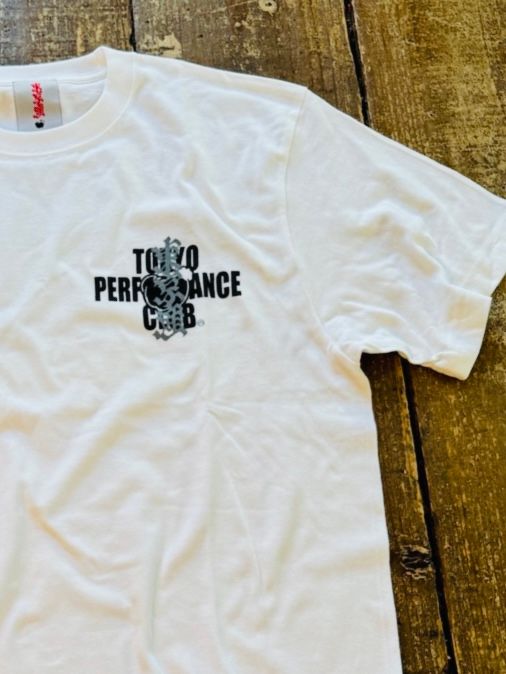 TPC / t-shirt (TPC 東京産) (white×gray)