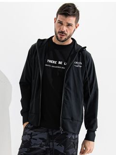 RUSH ZIP HOODIE / ラッシュガードジップパーカー / ブラック 【ORATA】