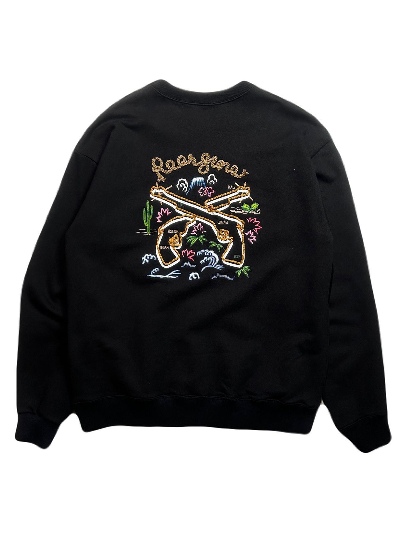 roarguns - 新品 ロアーガンズ AddElm ロゴスタッズワッペン ニットポロシャツ L相当 roarguns(ロアーガンズ)】【予約販売1月中旬～下旬入荷】ANGEL