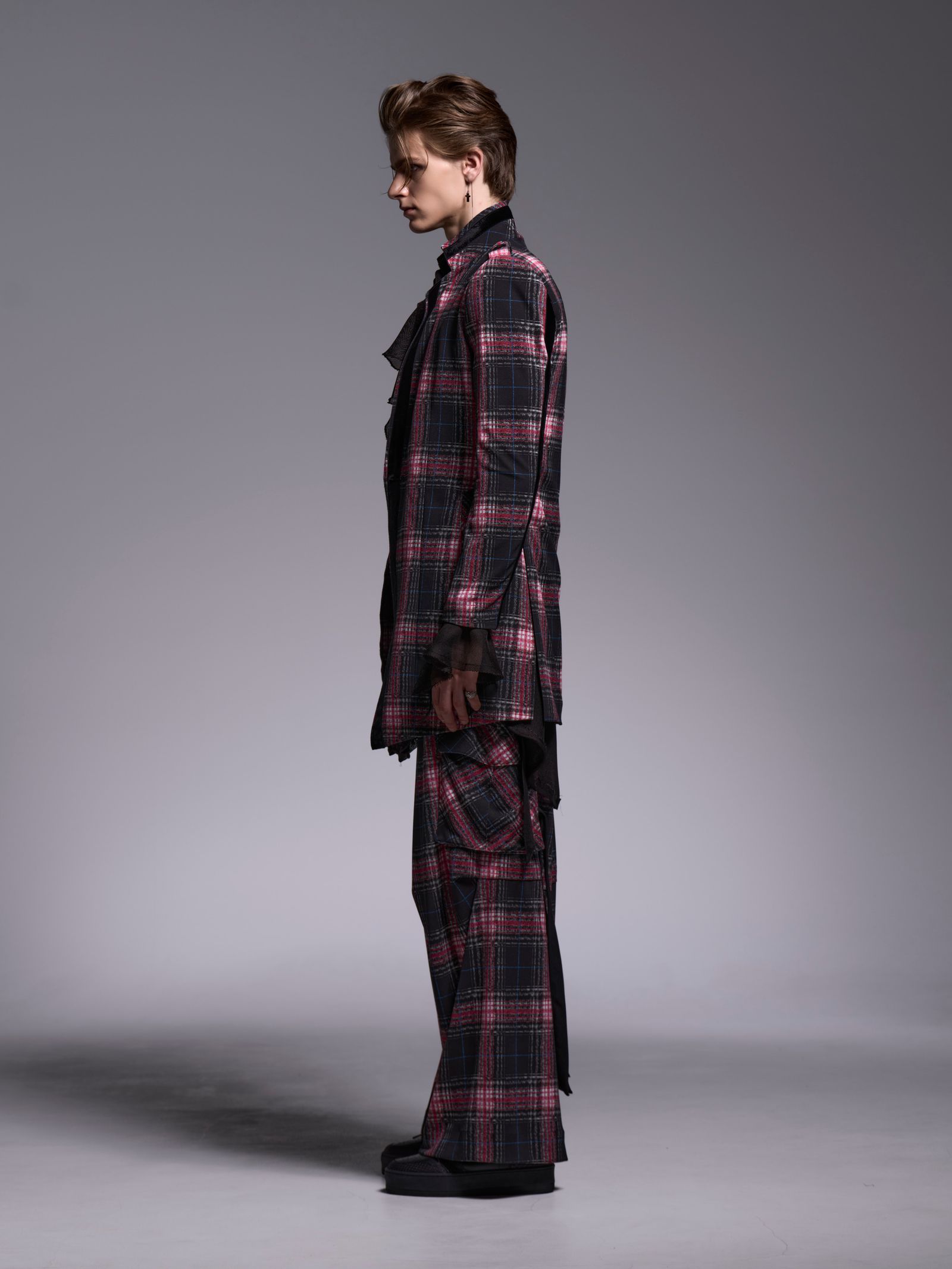 【予約品 1月4日(日) 締切】Cargo Pants / カーゴパンツ / ブラック&ピンク