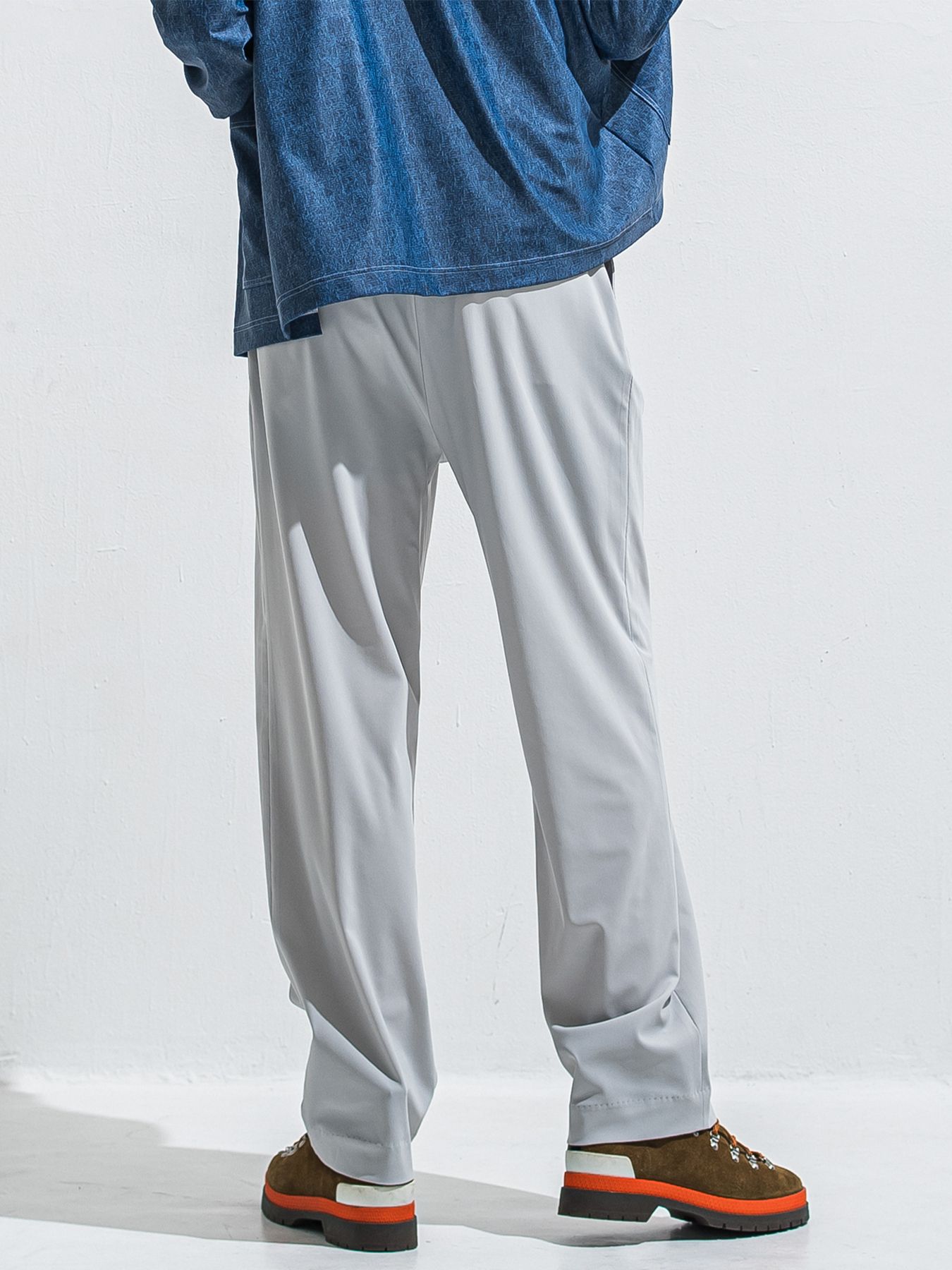 【予約品 2月15日(日) 18:00 締切】BEN PANTS / ワイドルーズパンツ / グレー