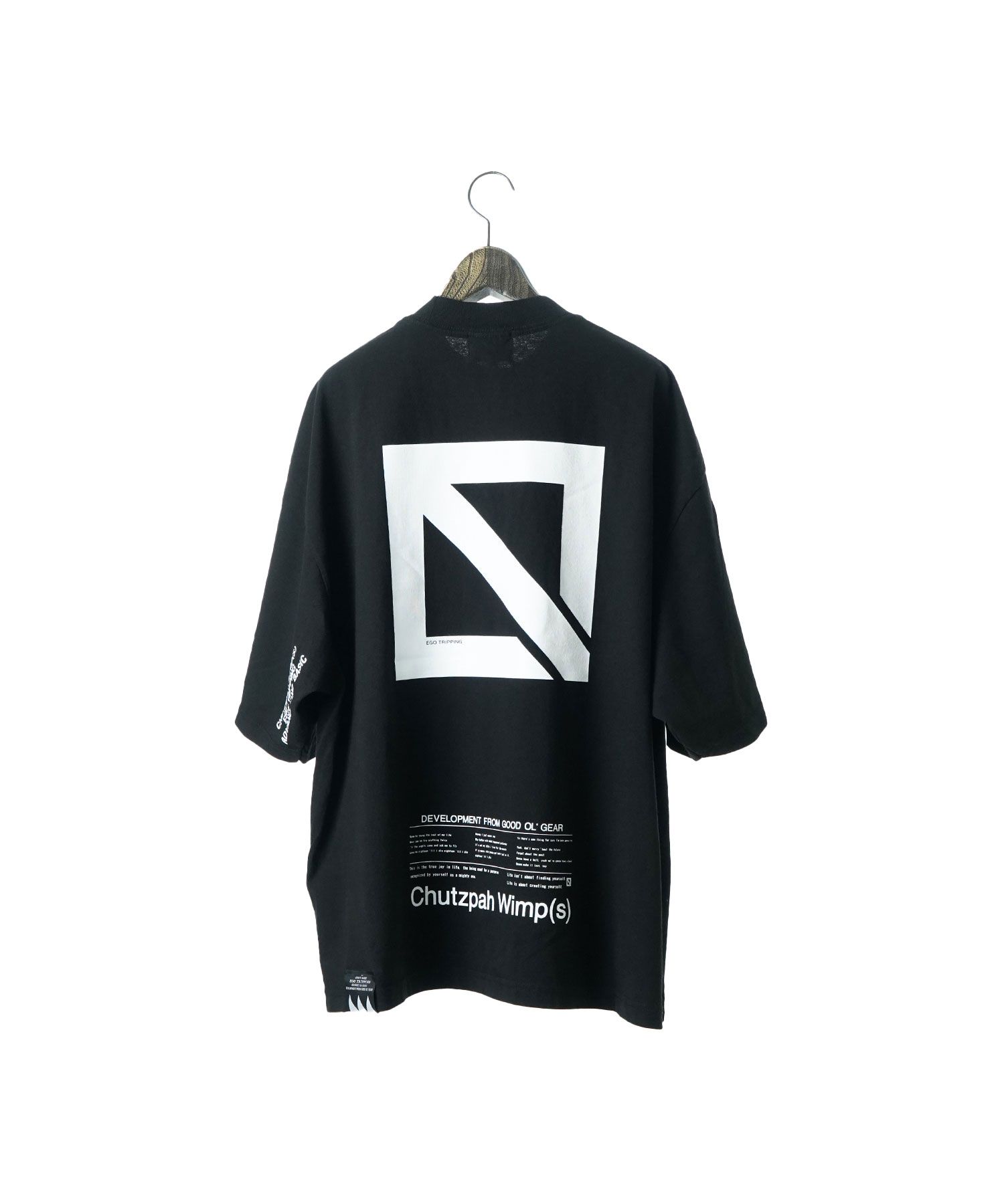 I CON TEE/ ビックTシャツ / ブラック