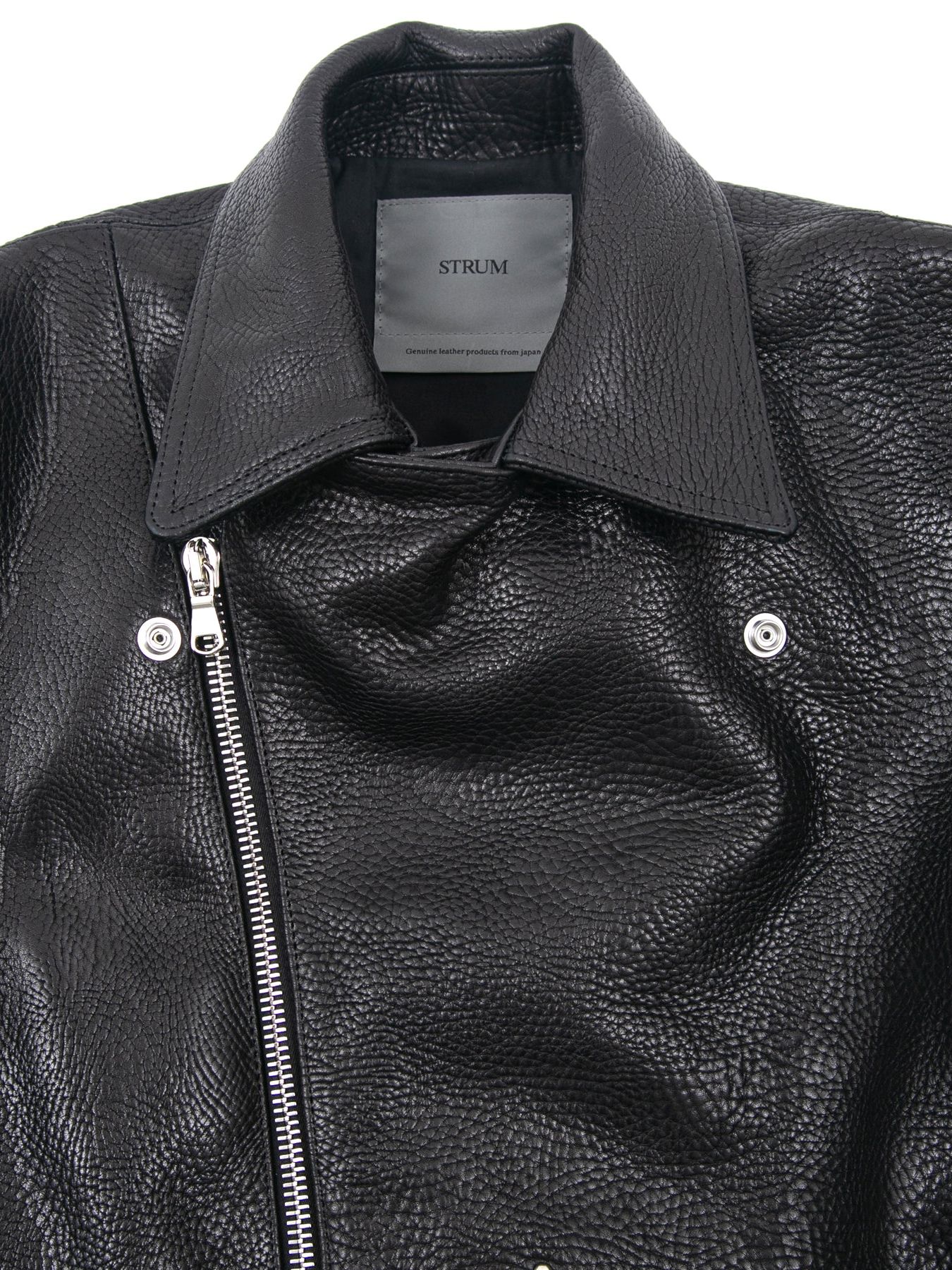 【予約品 】 Pit Vegetable Full Tanned Shrank Steerhide Double Riders / シュリンク ステア ハイド ダブル ライダース  / HI-FLYER（ハイフライヤー）