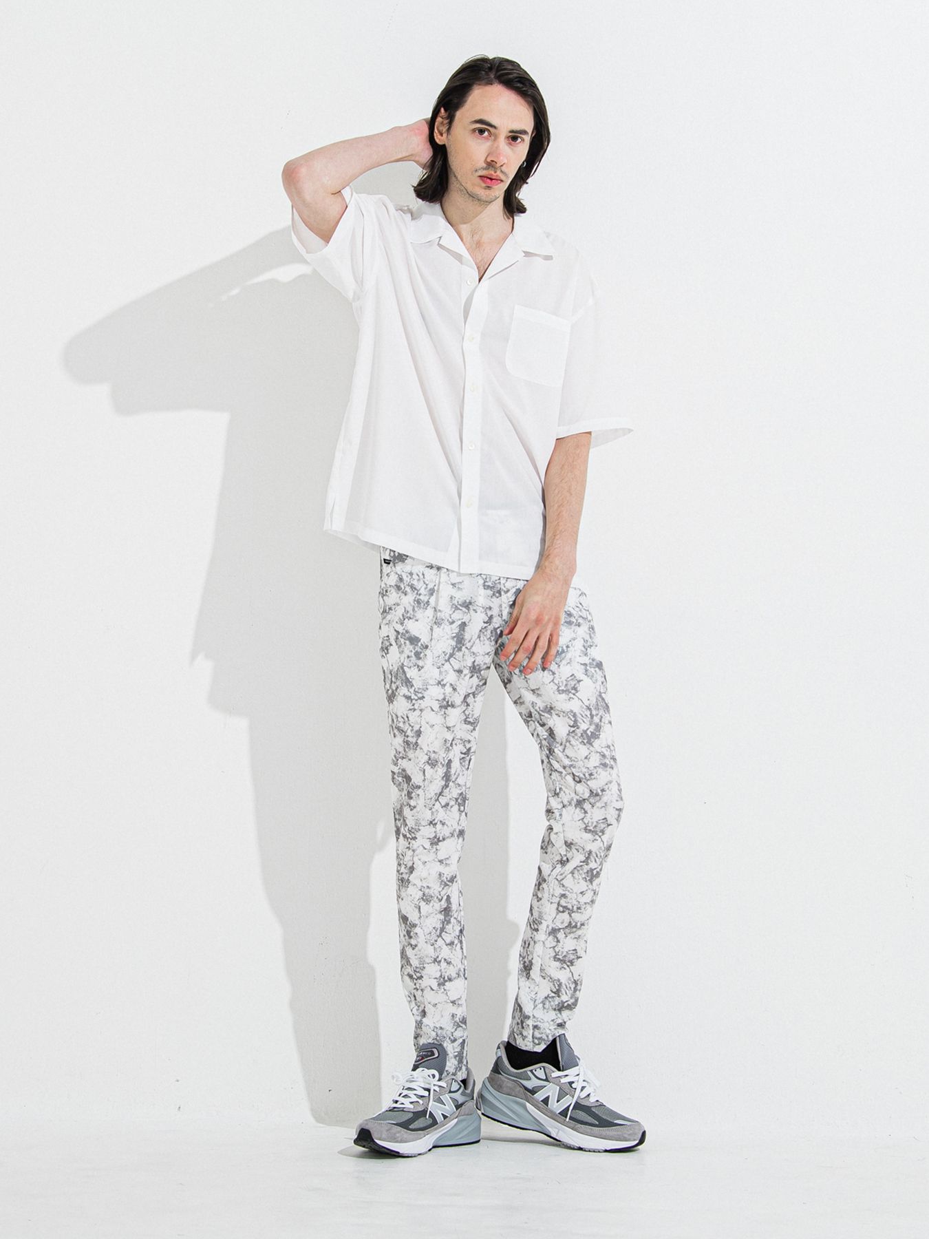 【予約品 】ZACK HALF SHIRT / ザックハーフスリーブシャツ / ホワイト