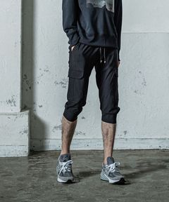 《予約11月17日19時締め》 cargo cropped PTクロップドカーゴパンツ / ブラック