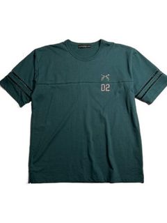 《予約品8月31日 23時55分締め》 SIDE LINE TEE A / Tシャツ / グリーン 【roarguns 】 2024年2月入荷予定
