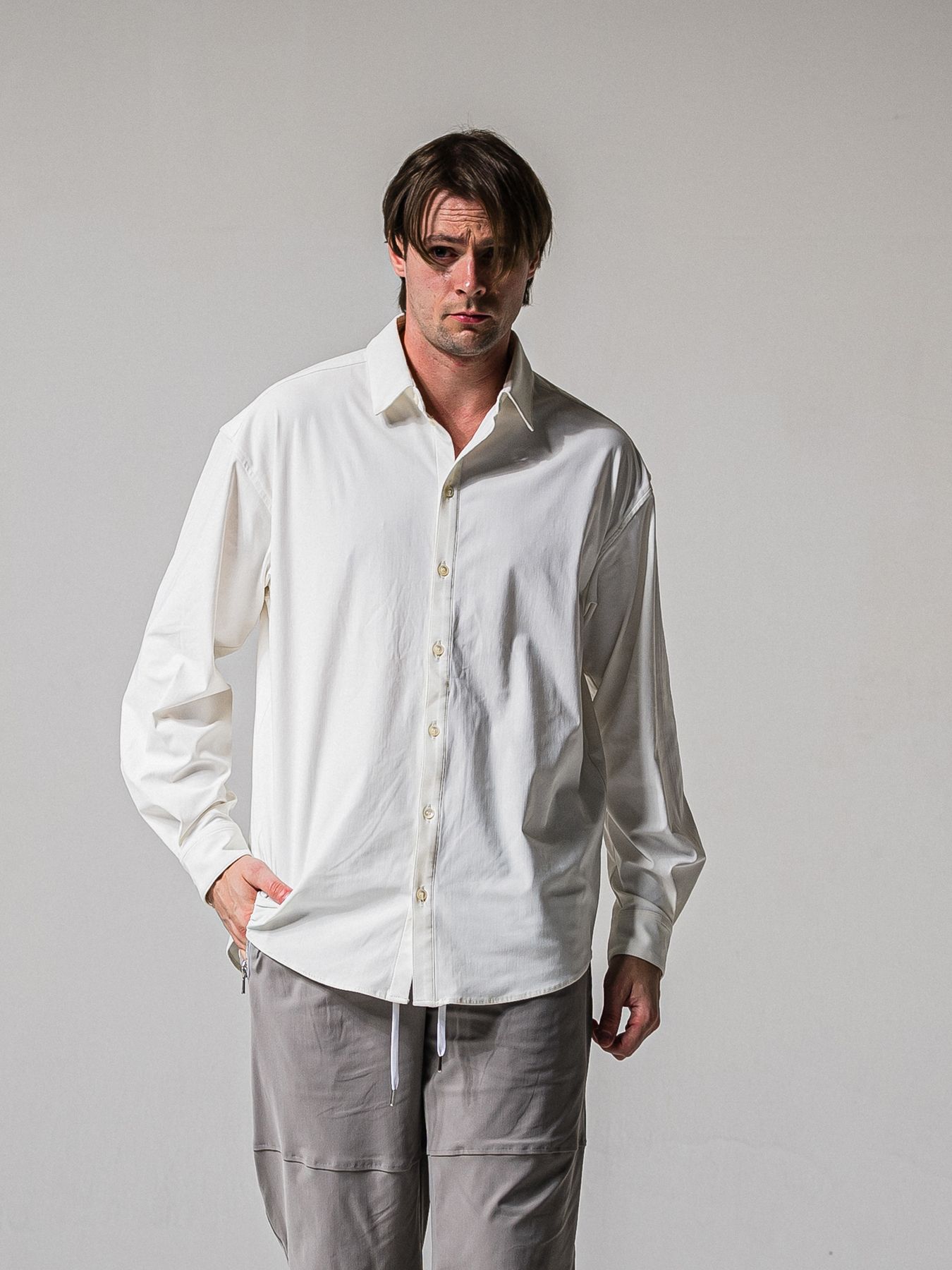 【予約品 11月16日(日) 締切】NYLON JACK SHIRTS / ナイロン ジャックシャツ / ブラック