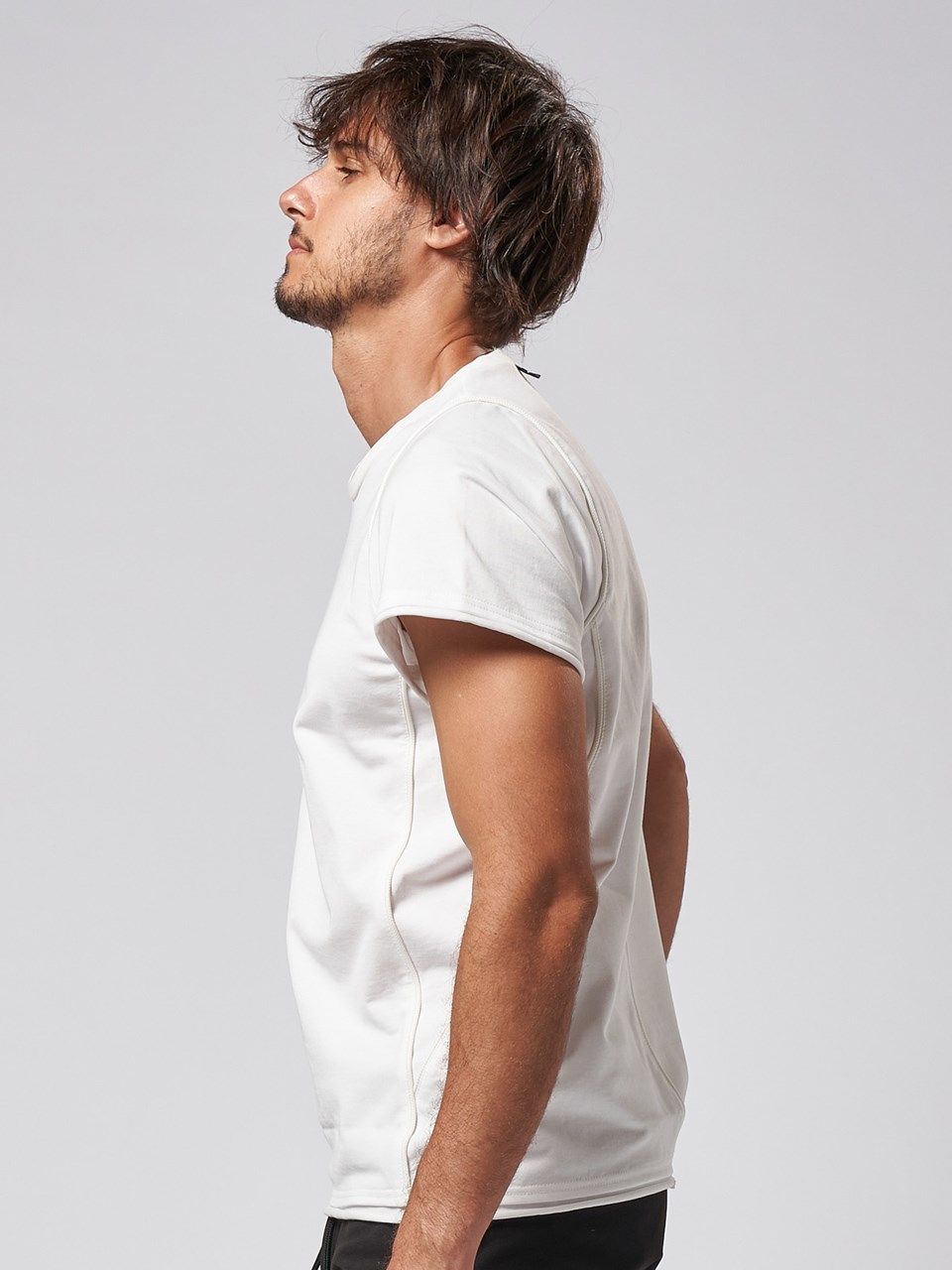 《予約品》 piping cut&sewn / Tシャツ / ホワイト