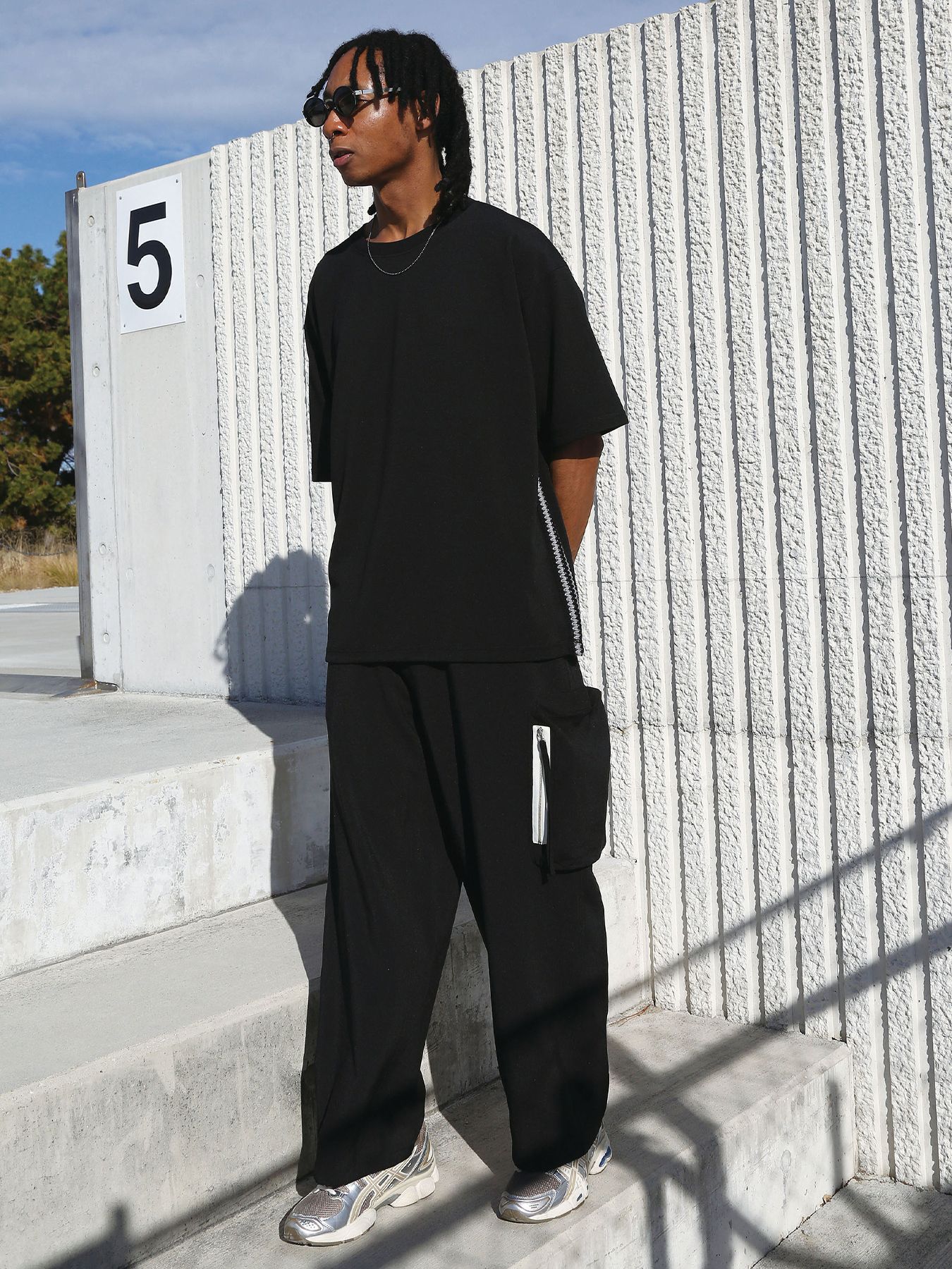 FUNCTION PANTS / ブラック【QUOLT】