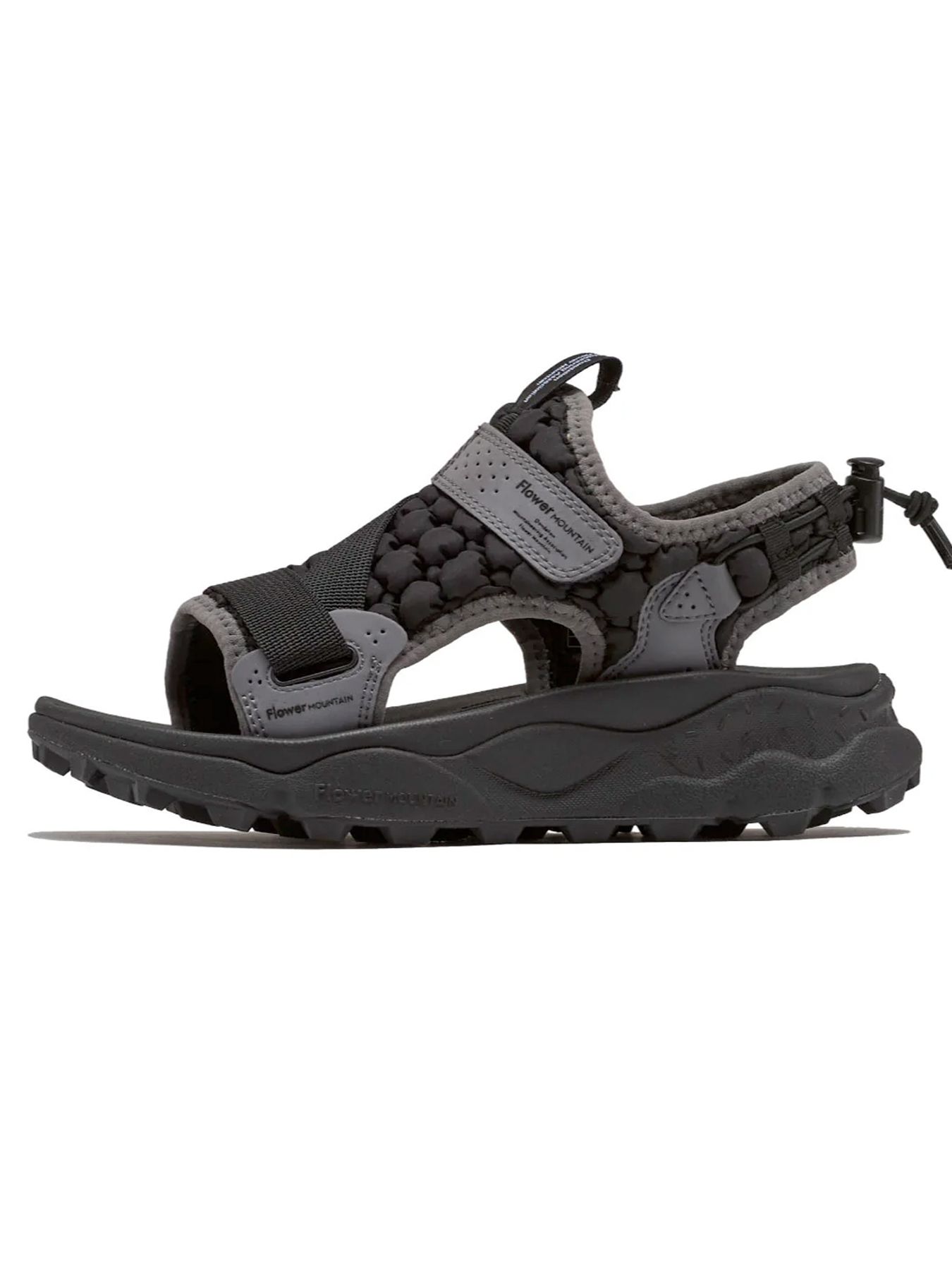 NAZCA / サンダル / Cloudy black【Flower MOUNTAIN】