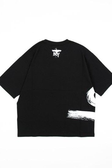 BIG BOY PAINT OVERSIZED T-SHIRTS/  ブラック 【BOY LONDON】