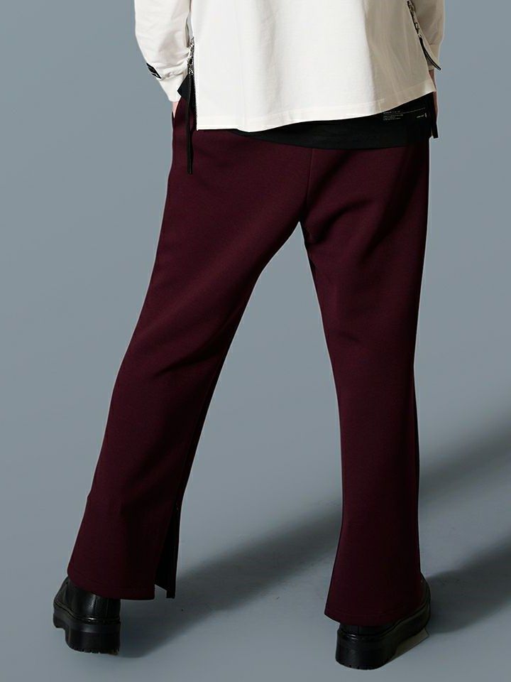 SENTER STITCH FLARE PANTS / フレアパンツ / ワイン
