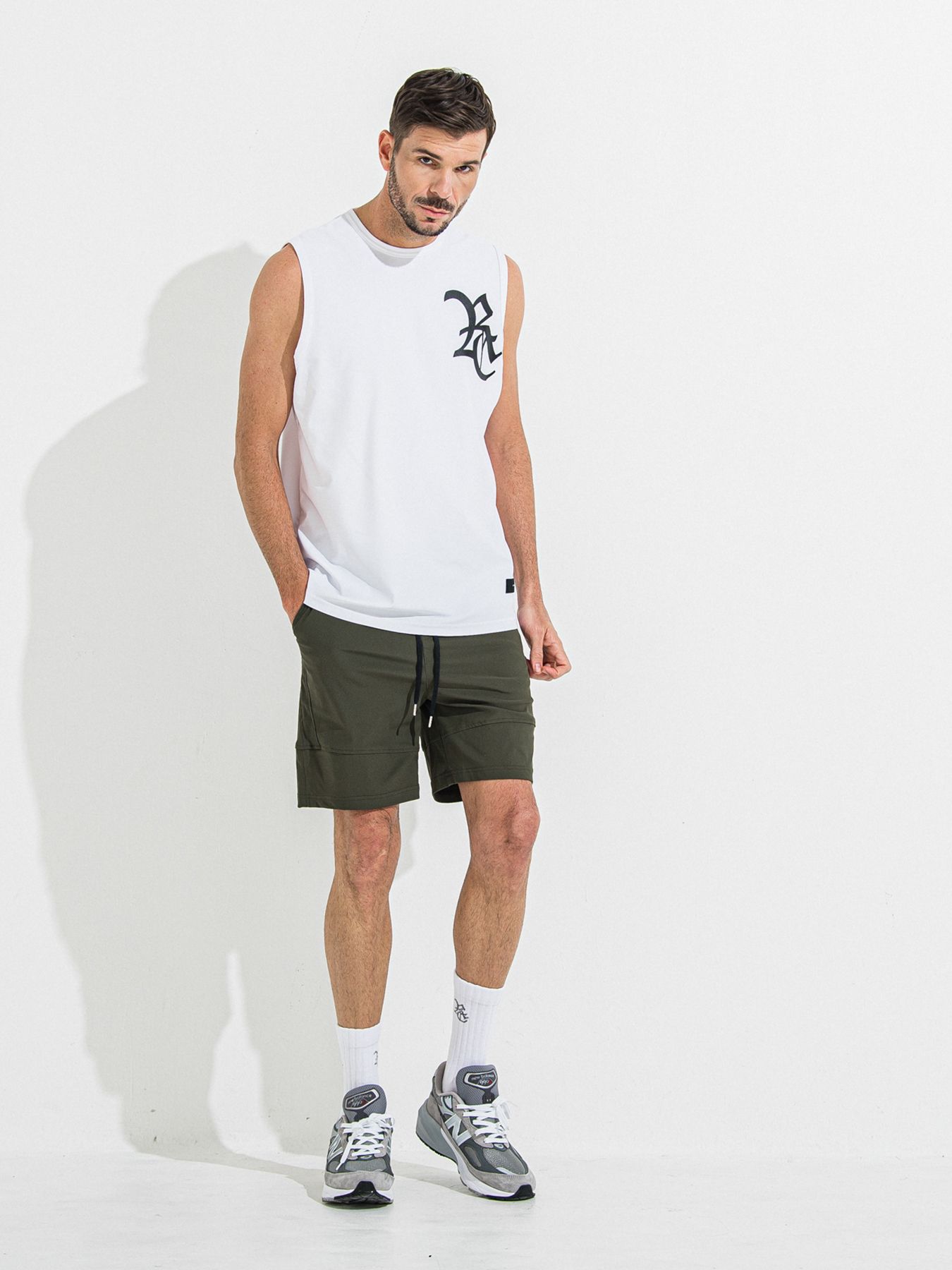 【予約品 】TYLER NYLON SHORTS / タイラー ナイロンショーツ / カーキ