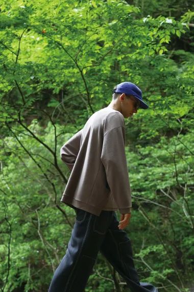 WEMBLEY KNITSEW / BROWN-BEIGE/ QUOLT クオルト