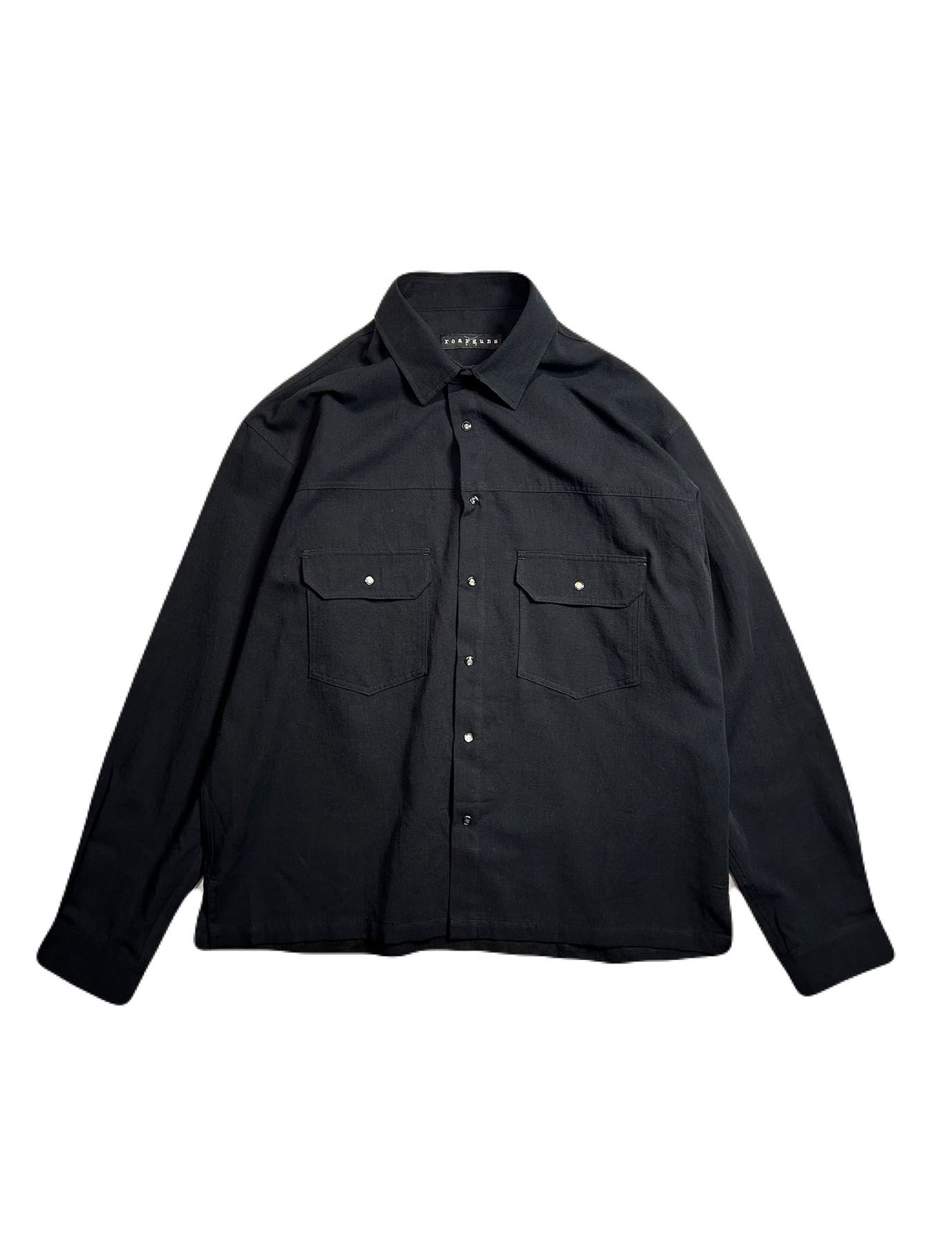 【予約品 8月10日(日) 締切 】EAGLE EMBLEM SHIRT / イーグルエンブレム シャツ / ブラック×ブラック