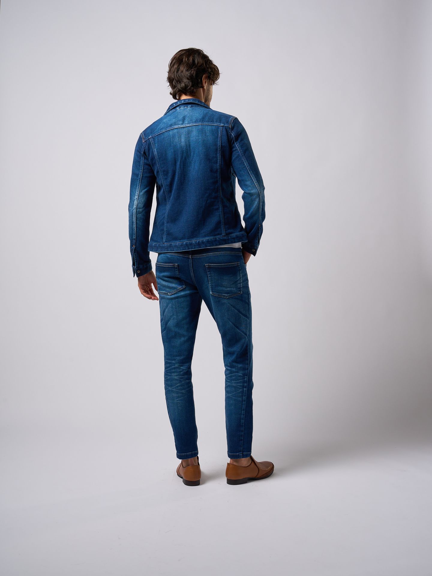 【予約品9月19日 10時締め】 denim jersey 5PK pants  / デニムジャージ / used