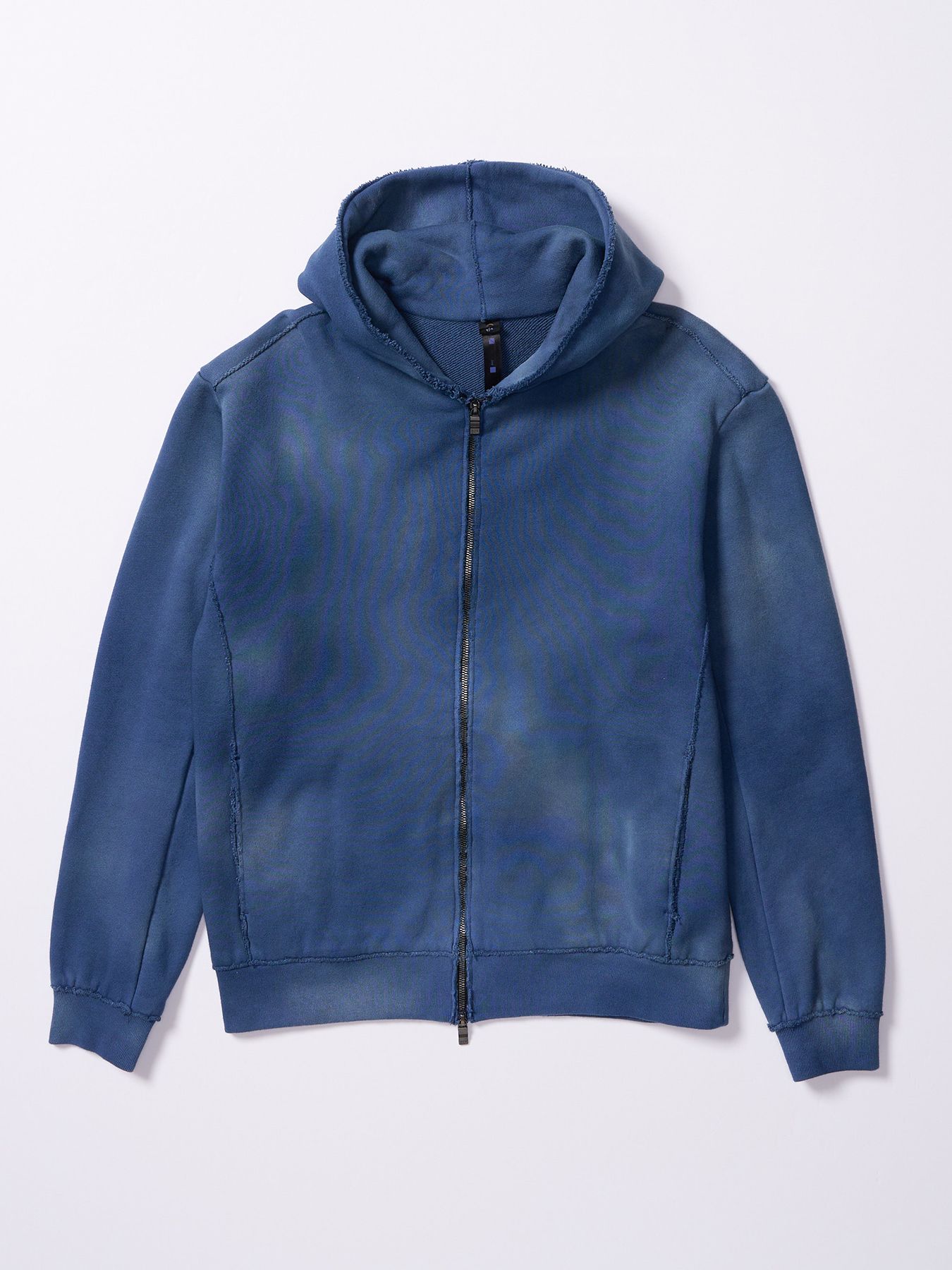 【予約品 4月19日(日) 18時締切】fade zip-up hoodie / フェード ジップアップ フーディー / フェードネイビー