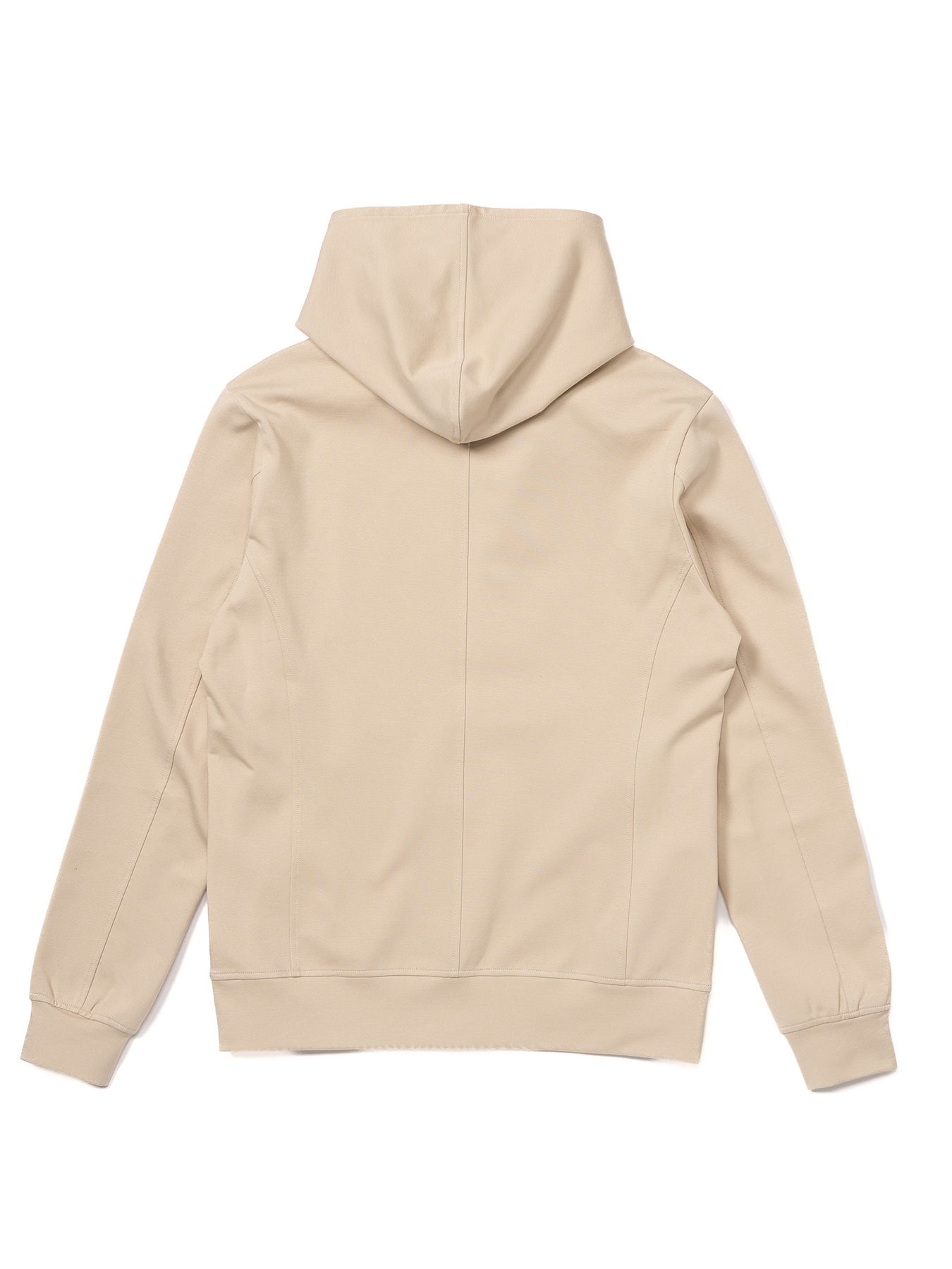【予約品 9月23日(火) 締切】high neck zip-up parka / ハイネック ジップアップパーカー / ライトベージュ