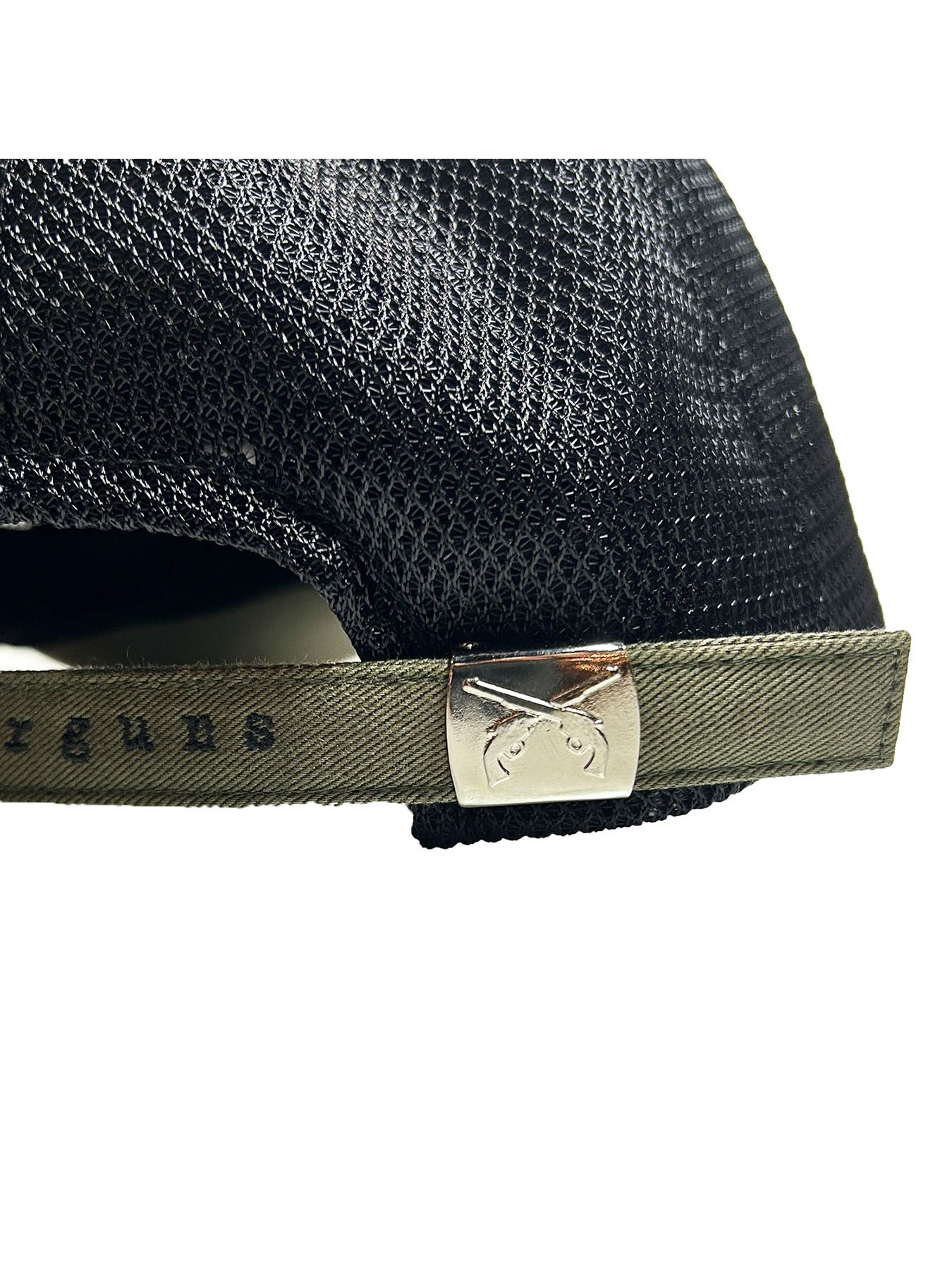 【予約品 8月10日(日) 締切 】CROSSGUN CRY BB CAP / クロスガン ベースボールキャップ / クリスタル カーキ×シルバー