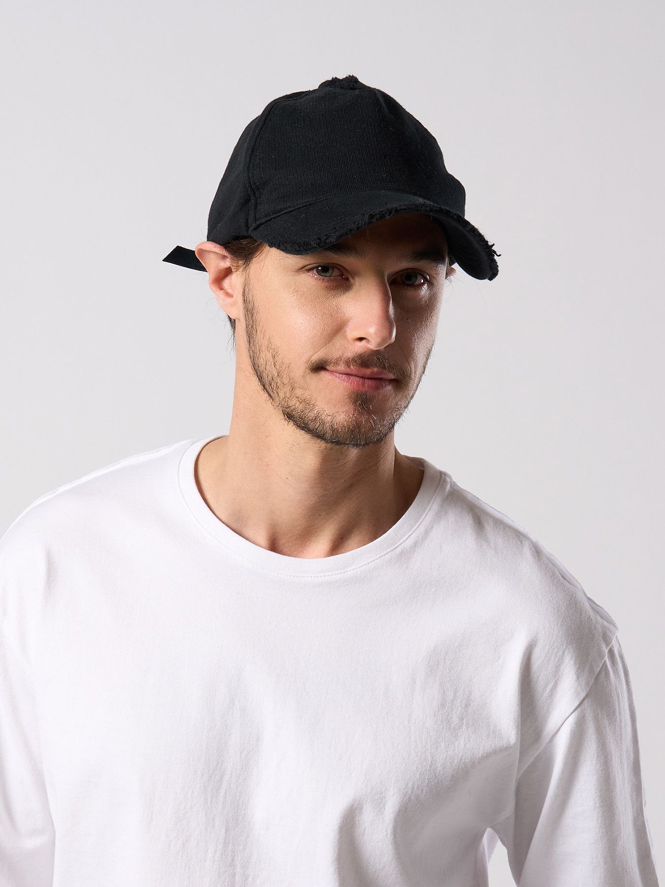 【予約品 4月19日(日) 18時締切】jersey B.B.cap / ジャージ ベースボールキャップ / ディープブラック