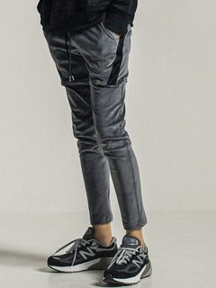 《予約9月1日18時締め》 velours TYLER PANTS  / 真冬仕様タイラーパンツ / チャコール