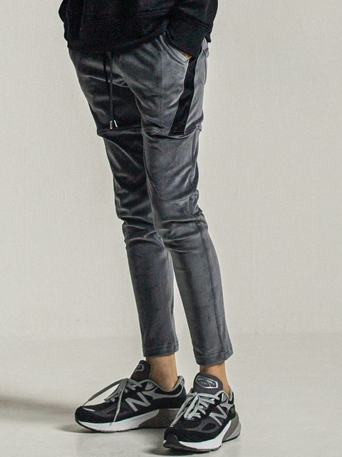 《予約9月1日18時締め》 velours TYLER PANTS  / 真冬仕様タイラーパンツ / チャコール